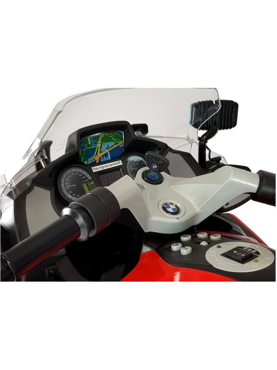 BMW R1200 Policijas Elektriskais jāmamais motocikls Sarkans