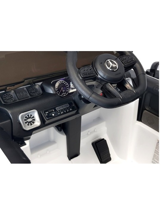 Bērnu Elektroauto Mercedes G63 Balts