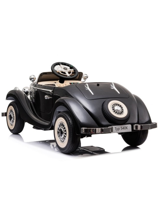 Bērnu Elektroauto Mercedes 540K Melns
