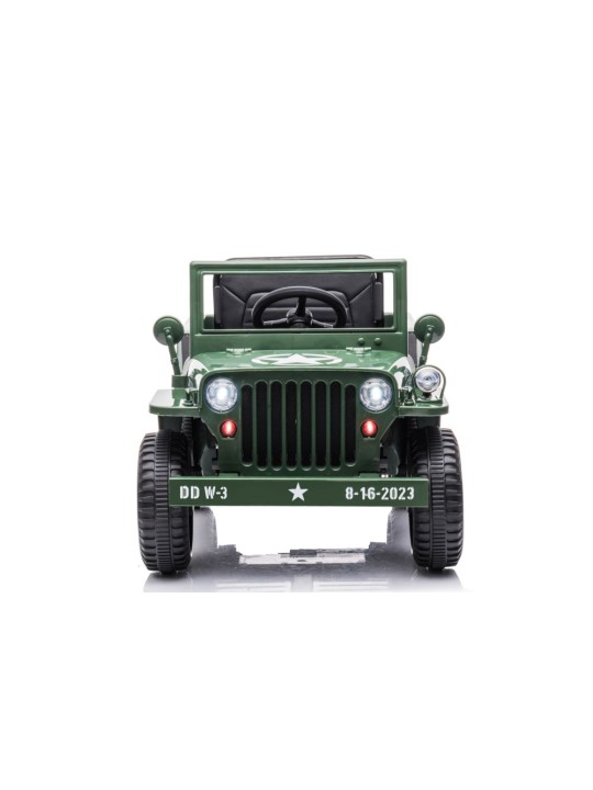 Bērnu Elektroauto JH-103 Armijas Zaļš 4x4