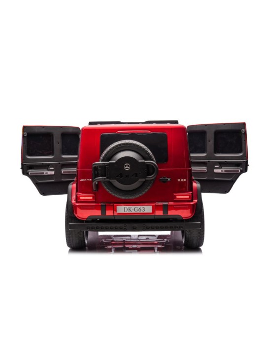 Elektroauto Bērniem Mercedes G63 XXL Sarkans 24V