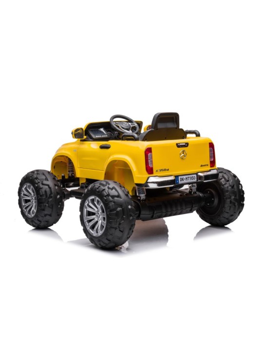 Bērnu Elektroauto DK-MT950 Dzeltens Lakēts