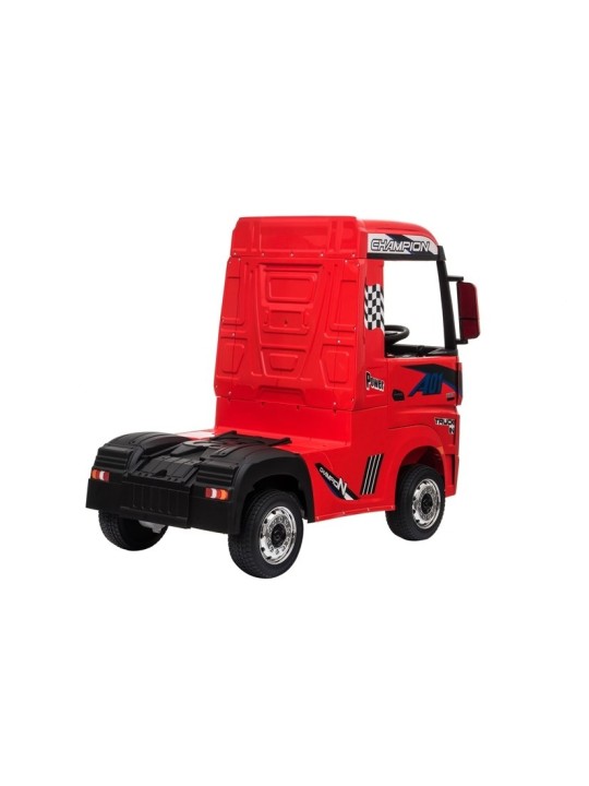 Bērnu Elektroauto Mercedes Actros Sarkans