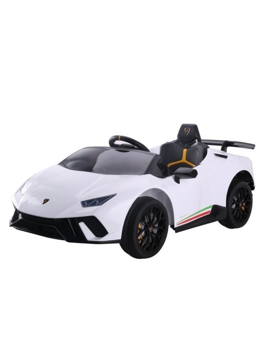 Bērnu Elektroauto Lamborghini Huracan Balts