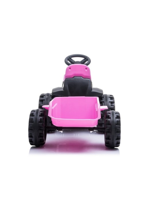 Elektriskais Traktors Bērniem TR1908T Rozā