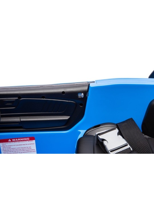 Bērnu Elektroauto Ford Mustang GT500 Shelby Zils