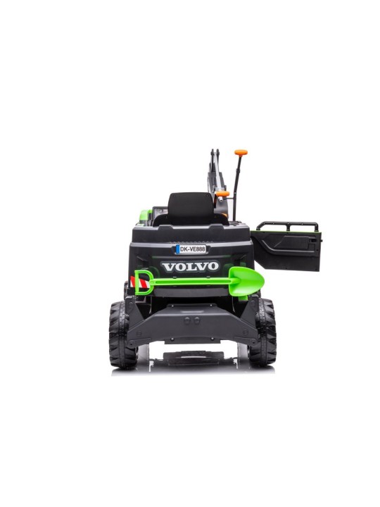 Elektriskais Ekskavators Bērniem Volvo DK-VE888 Zaļš
