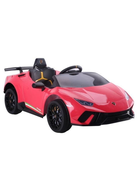 Lamborghini Huracan Sarkans Bērnu Elektroauto