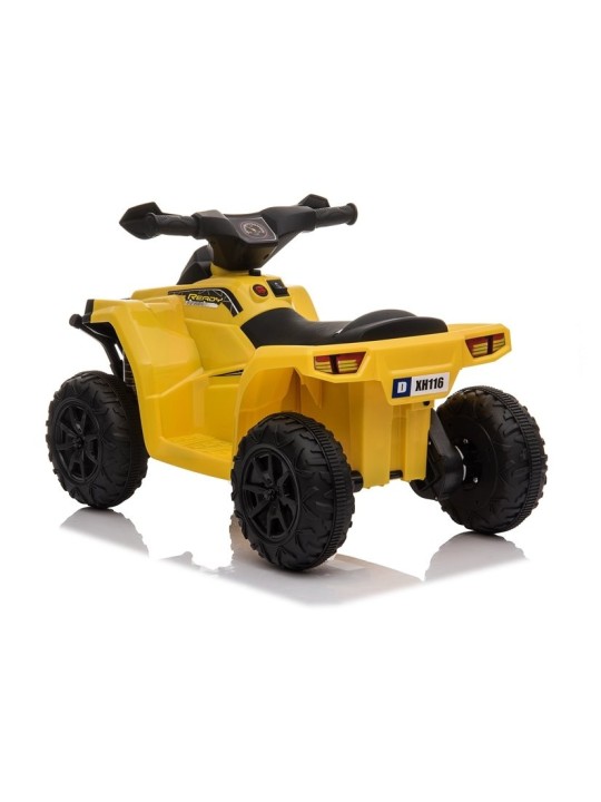 XH116 Elektriskais jāmamais Quad Dzeltens