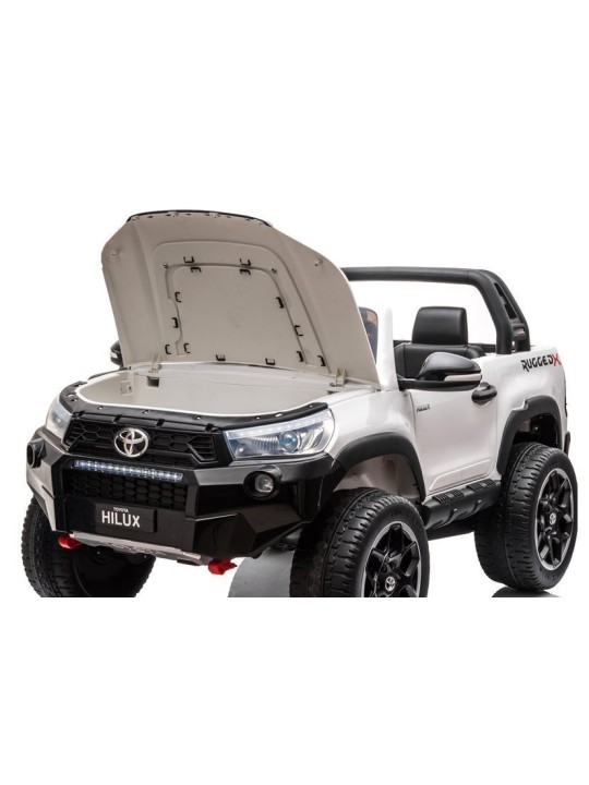 Bērnu Elektroauto rotaļlietu Hilux Balts