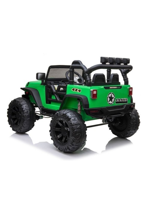 Jeep JC666 Bērnu Elektroauto Zaļš