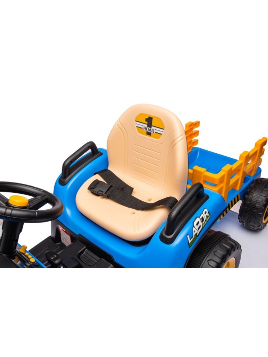 Elektriskais traktors bērniem BBH-030 Zils