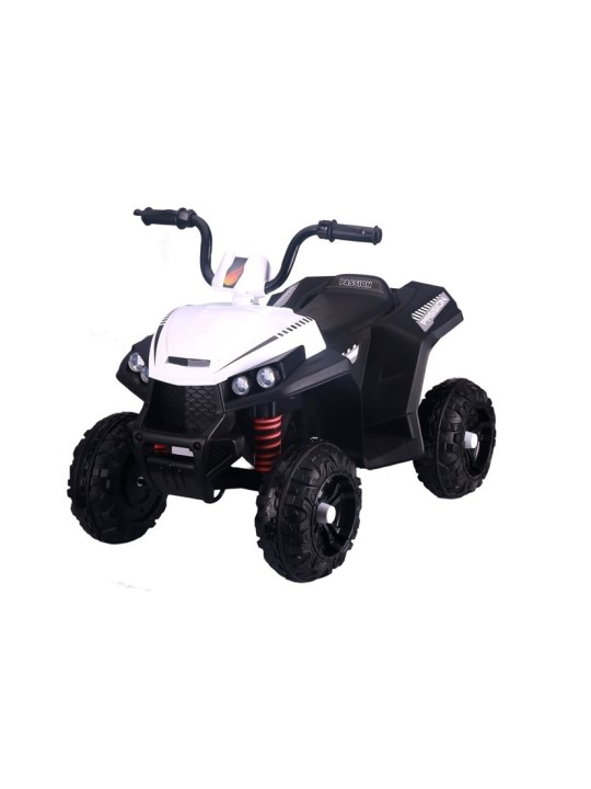 S601 Balts Elektriskais jāmamais Quad bērniem