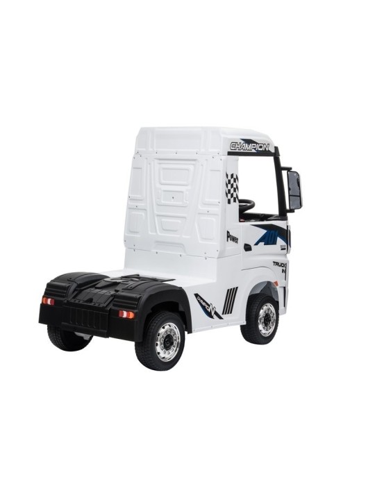 Mercedes Actros Bērnu Elektroauto Balts