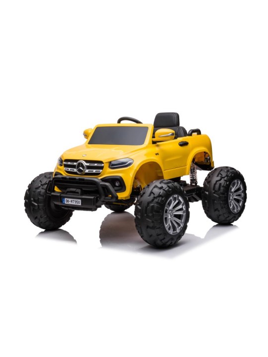 Bērnu Elektroauto DK-MT950 Dzeltens Lakēts