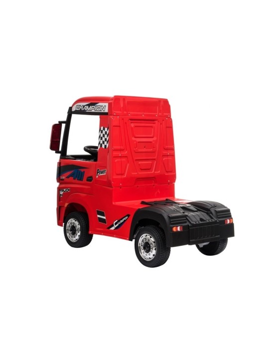 Bērnu Elektroauto Mercedes Actros Sarkans