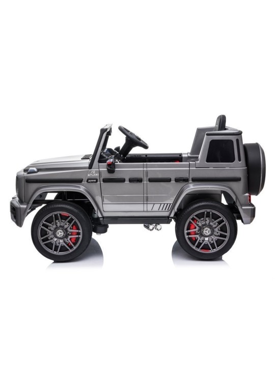 Mercedes G63 AMG Bērnu Elektroauto – Sudraba