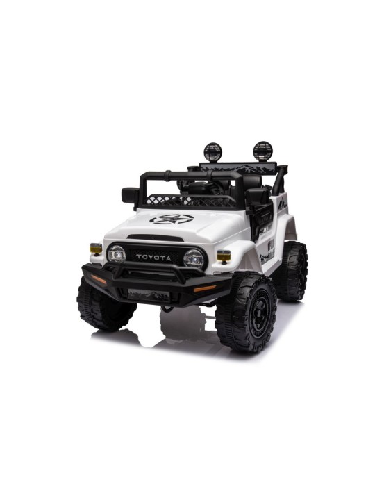 Bērnu Elektroauto rotaļlietu FJ Balts 4x4