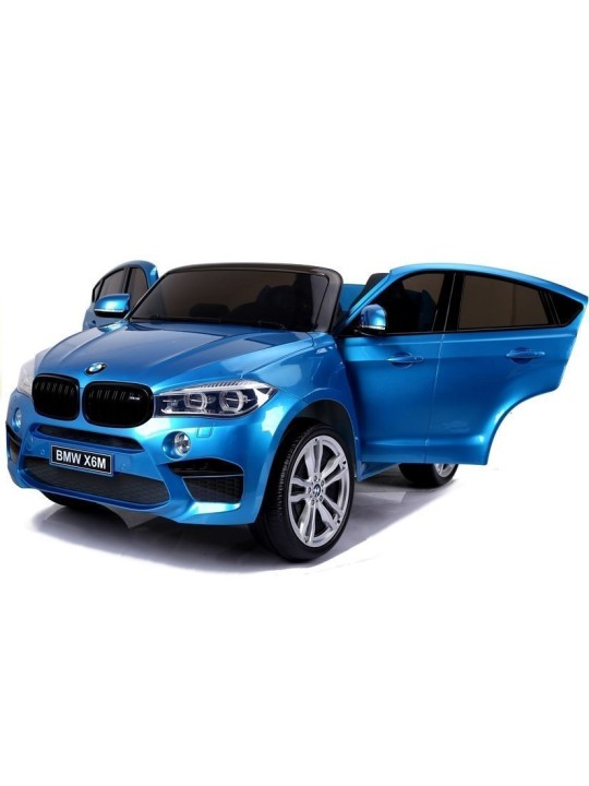 Bērnu Elektroauto NOWE BMW X6M Zils Lakēts
