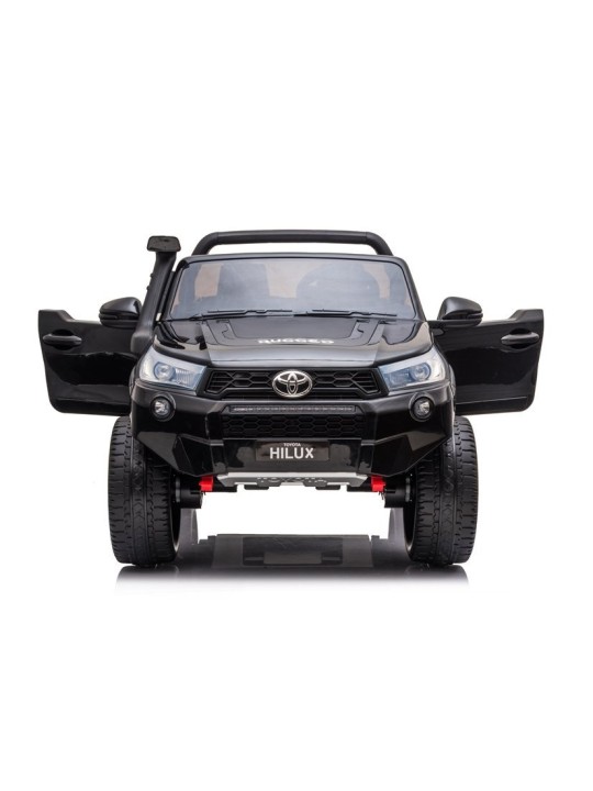 Bērnu Elektroauto rotaļlietu Hilux Melns Krāsots