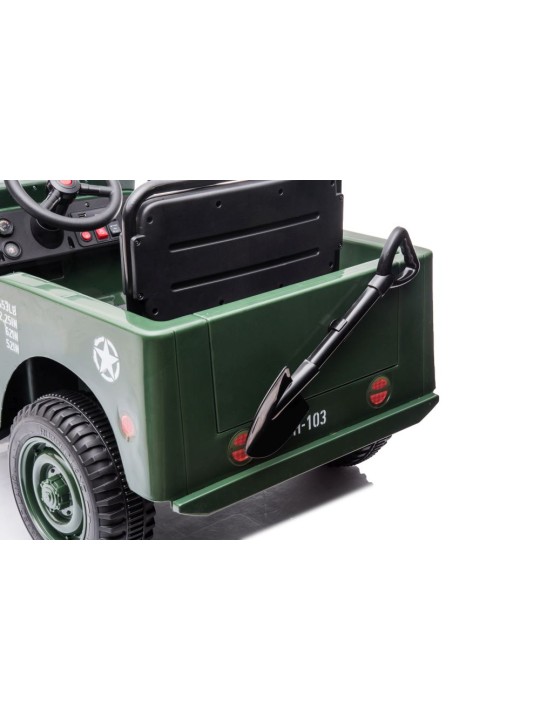 Bērnu Elektroauto JH-103 Armijas Zaļš 4x4