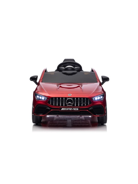 Bērnu Elektroauto Mercedes CLA 45s AMG Sarkans Krāsots
