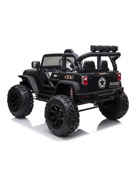Jeep JC666 Bērnu Elektroauto Melns