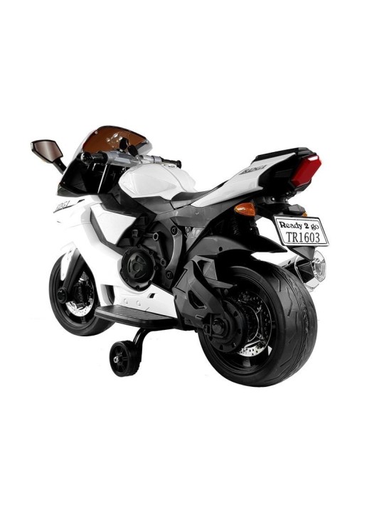 TR1603 Elektriskais jāmamais motocikls Balts