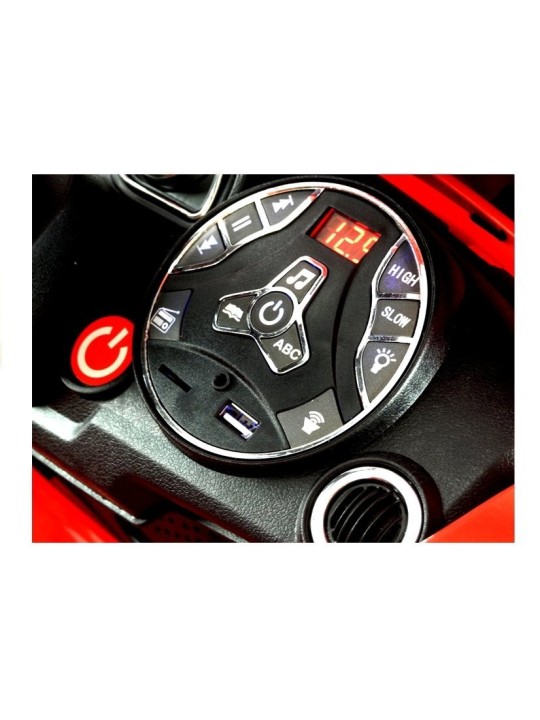 Bērnu Elektroauto Coronet S Sarkans