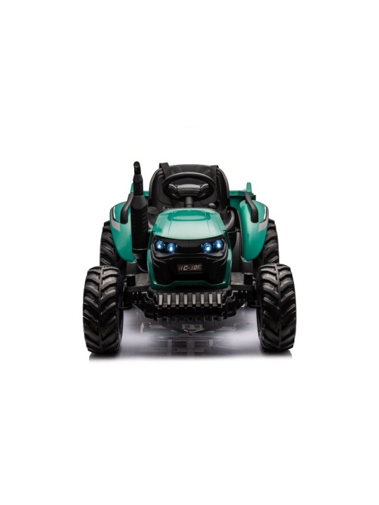 Elektriskais traktors HC-306 Tumšs Zaļš 24V