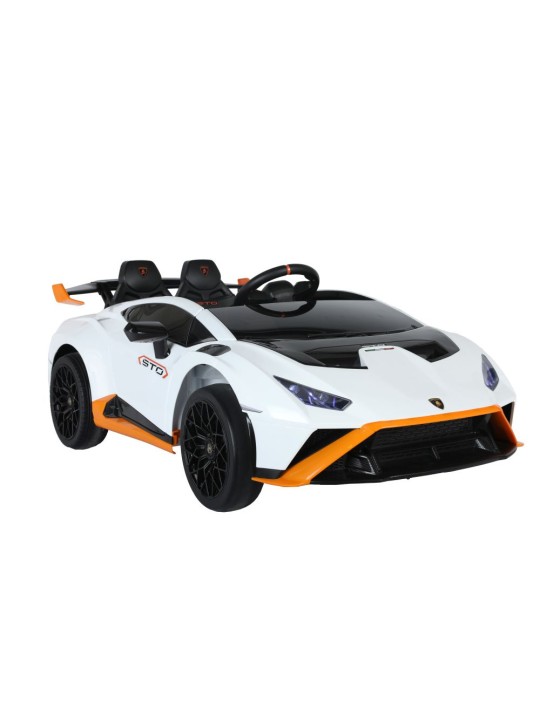 Balts Lamborghini STO DRIFT Elektriskais Transportlīdzeklis