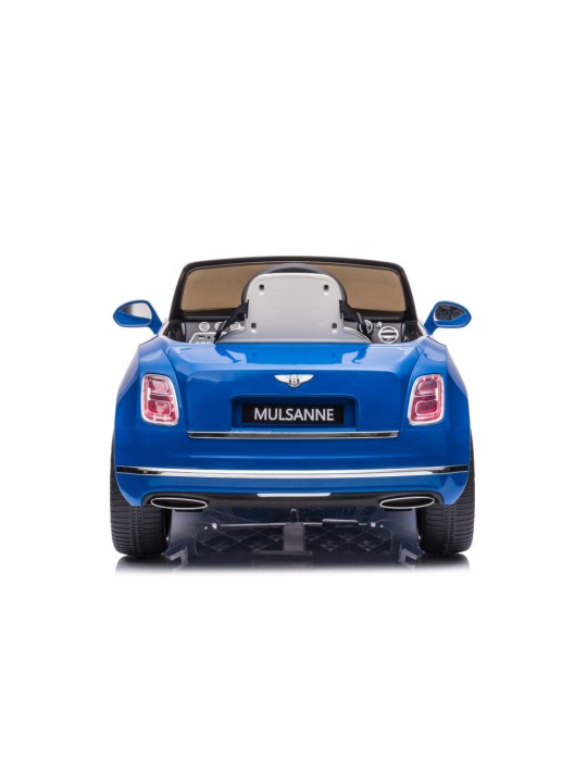 Bērnu Elektroauto Bentley Mulsanne Zils Krāsots