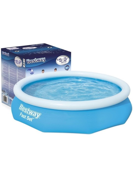 Bestway Fast Set piepūšamais baseins, apaļš, 305x76 cm, 57266