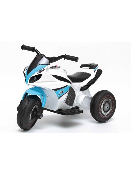 Elektriskais jāmamais Policijas motocikls bērniem GTM5588 Zils