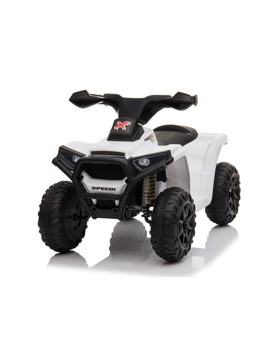 XH116 Elektriskais jāmamais Quad Balts