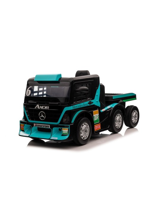 Bērnu Elektroauto Mercedes XMX622B Zils LCD