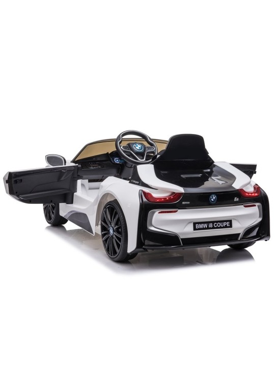 Elektroauto Bērniem BMW I8 Coupe Balts