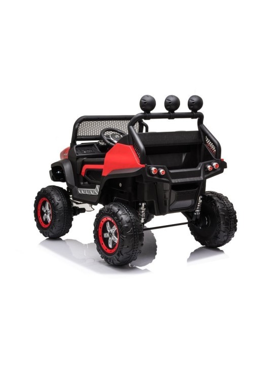 Elektriskais jāmamais Mercedes Unimog S Sarkans