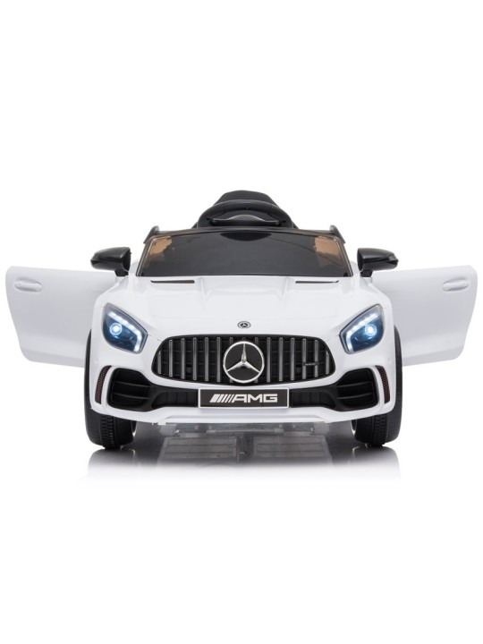 Bērnu Elektroauto Mercedes AMG GT R Balts