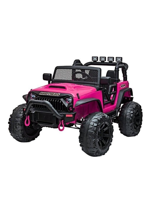 Jeep JC666 Bērnu Elektroauto Rozā Krāsots
