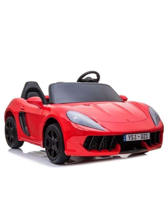 YSA021A Bērnu Elektroauto Sarkans Krāsots