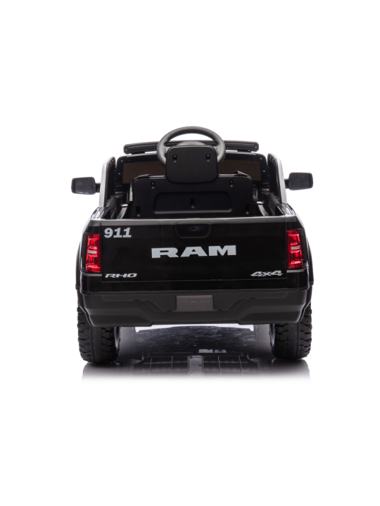 Elektroauto Bērniem ZB618P Dodge Ram Policijas Melns