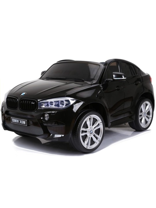 BMW X6M Melns Elektroauto Bērniem