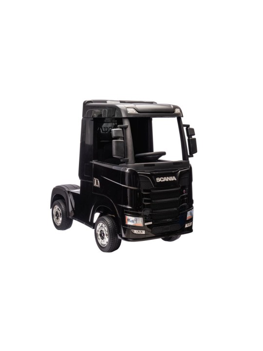Scania 500R HL698 Elektroauto Bērniem Melns Krāsots 4x4
