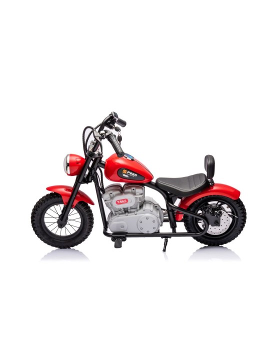 Elektriskais Motocikls A9902 36V Sarkans