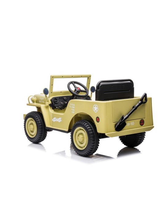 Bērnu Elektroauto JH-103 Khaki 4x4