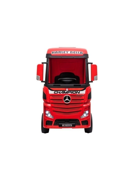 Bērnu Elektroauto Mercedes Actros Sarkans