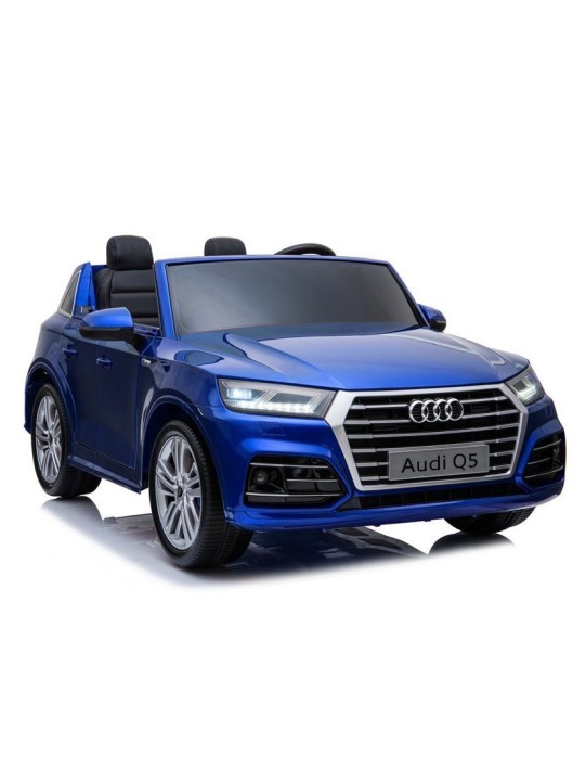 Bērnu Elektroauto Jauns Audi Q5 Zils Lakēts