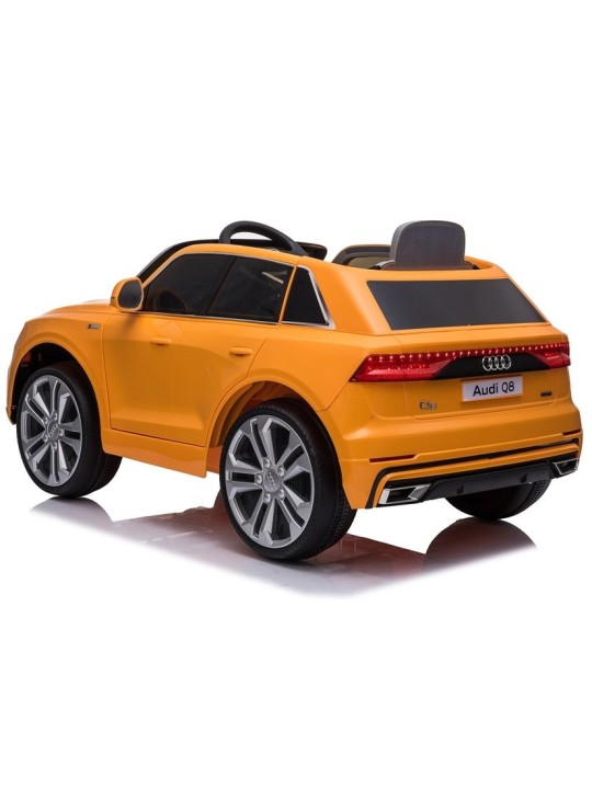 Bērnu Elektroauto Audi Q8 JJ2066 Dzeltens Lakēts