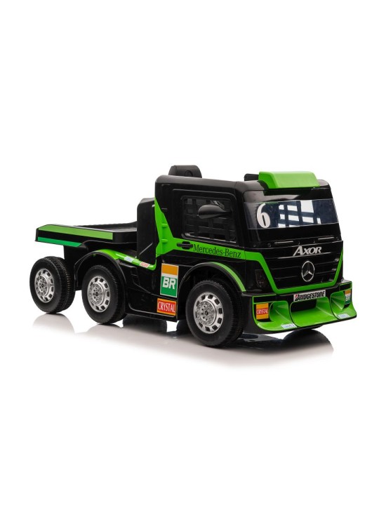 Bērnu Elektroauto Mercedes XMX622B Zaļš LCD